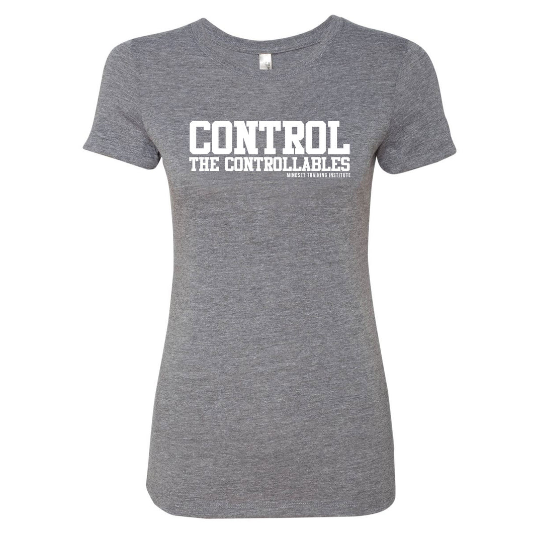 Control the Controllables Women's Shirt Heather Grey